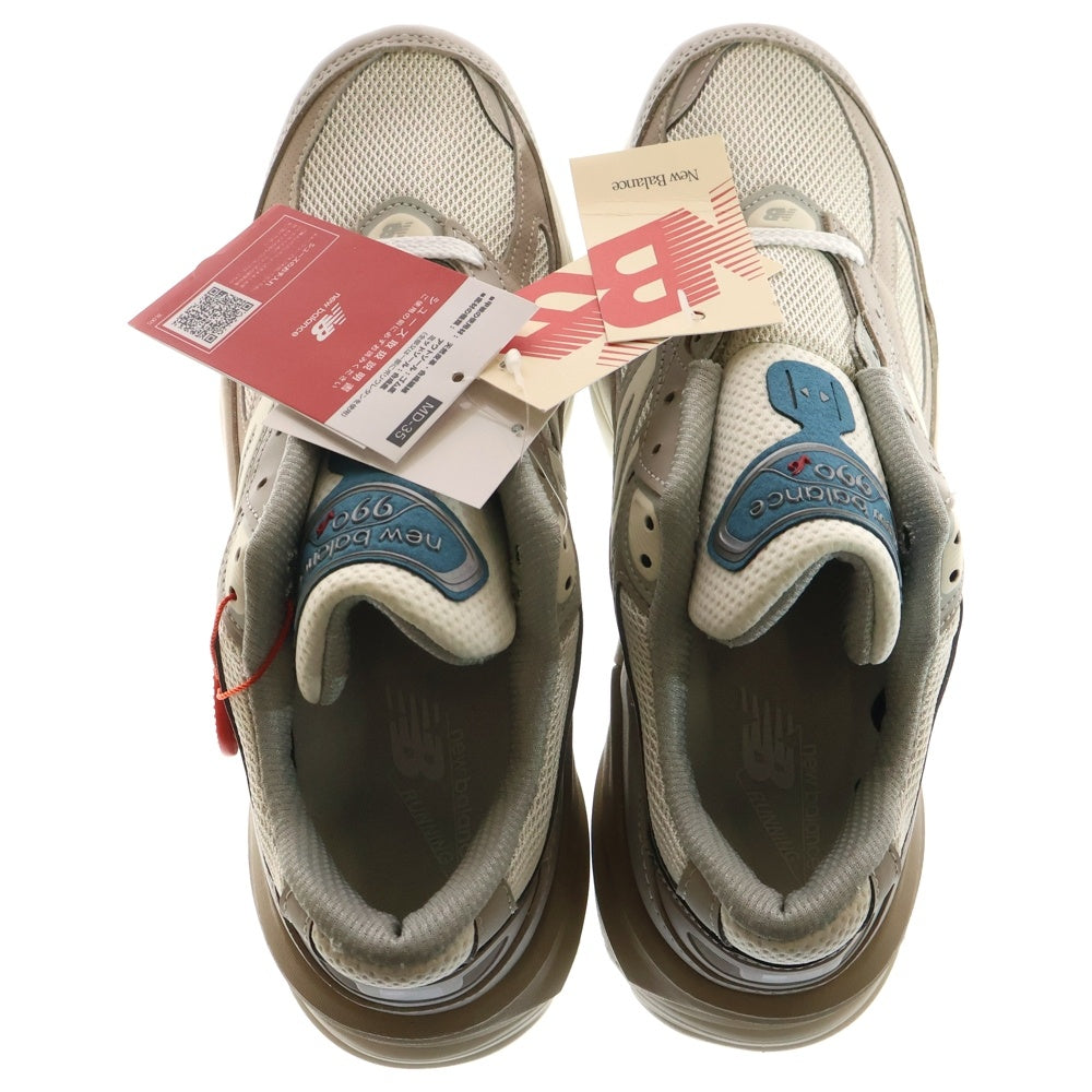 New Balance(ニューバランス) U990 V6 Made in USA MM6 ローカットスニーカー ベージュ/グレー U990MM6