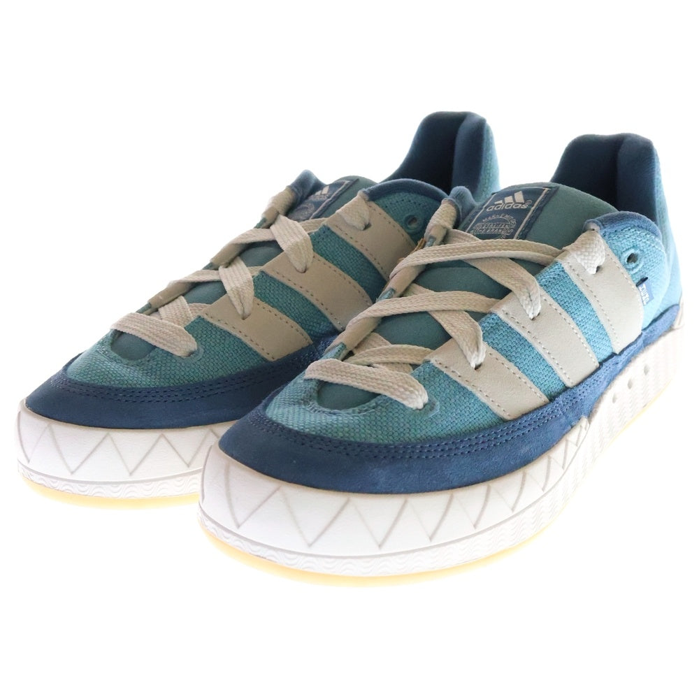 adidas Originals(アディダスオリジナルス) Adimatic Hemp アディマティック ヘンプ ローカットスニーカー ブルー US10/28cm HQ6907