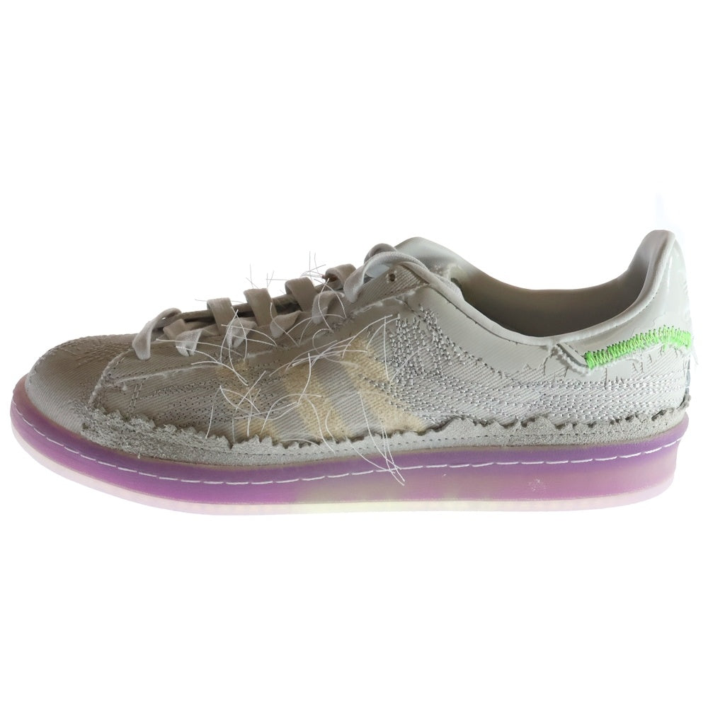 adidas Originals(アディダスオリジナルス) ×Youth of Paris Campus Crystal White ×ユースオブパリ キャンパス ローカットスニーカー ホワイト US10/28cm ID6805