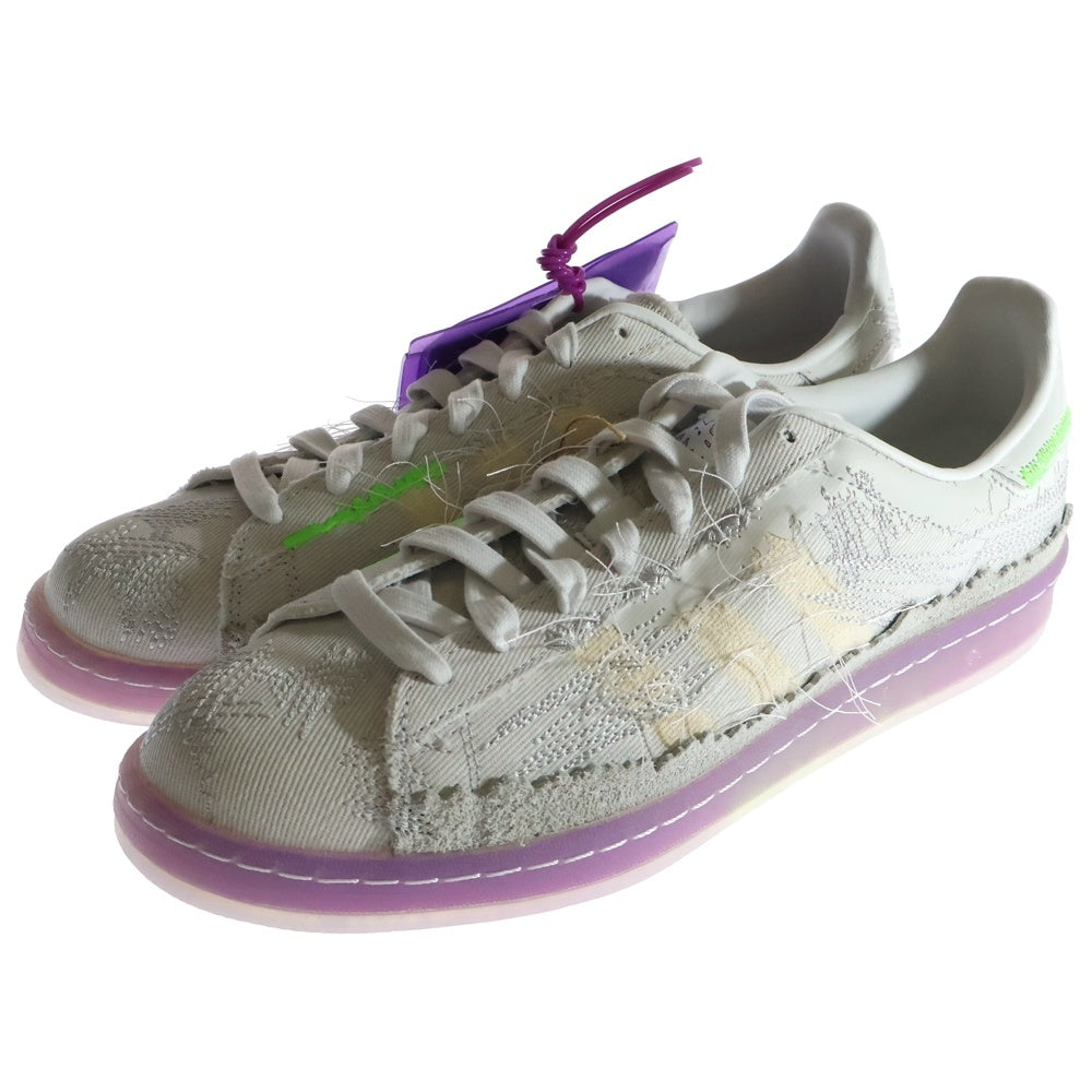 adidas Originals(アディダスオリジナルス) ×Youth of Paris Campus Crystal White ×ユースオブパリ キャンパス ローカットスニーカー ホワイト US10/28cm ID6805
