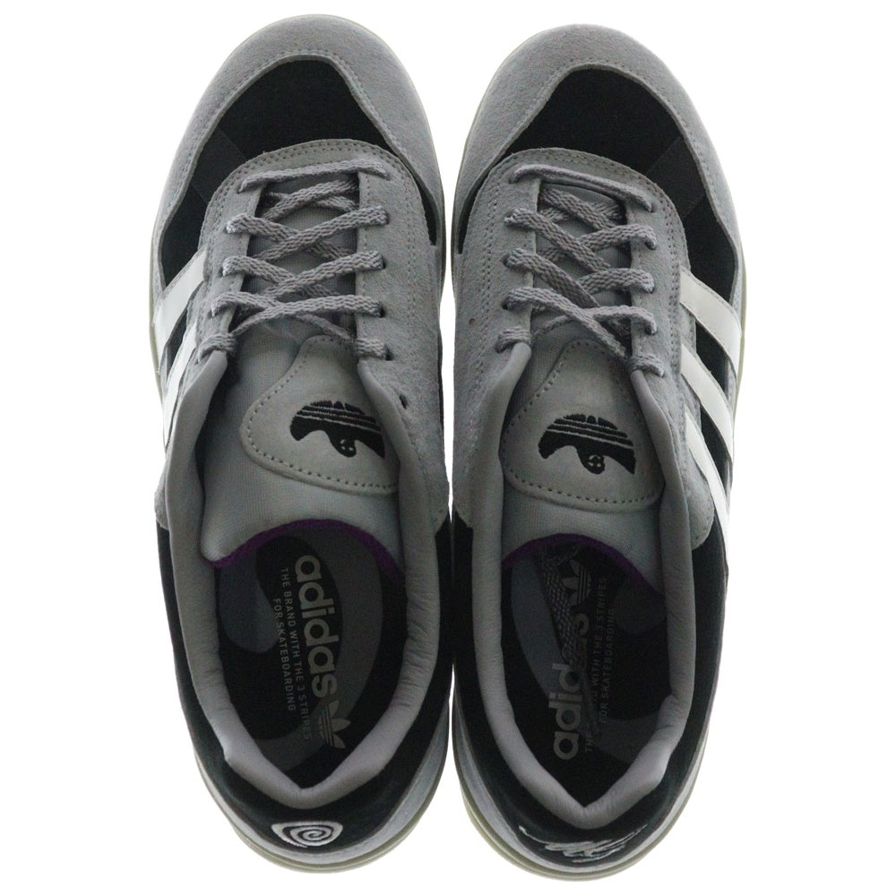 adidas(アディダス) ×Mark Gonzales SB ALOHA SUPER ×マークゴンザレス アロハ スーパー ローカットスニーカー ブラック/パープル FY0447
