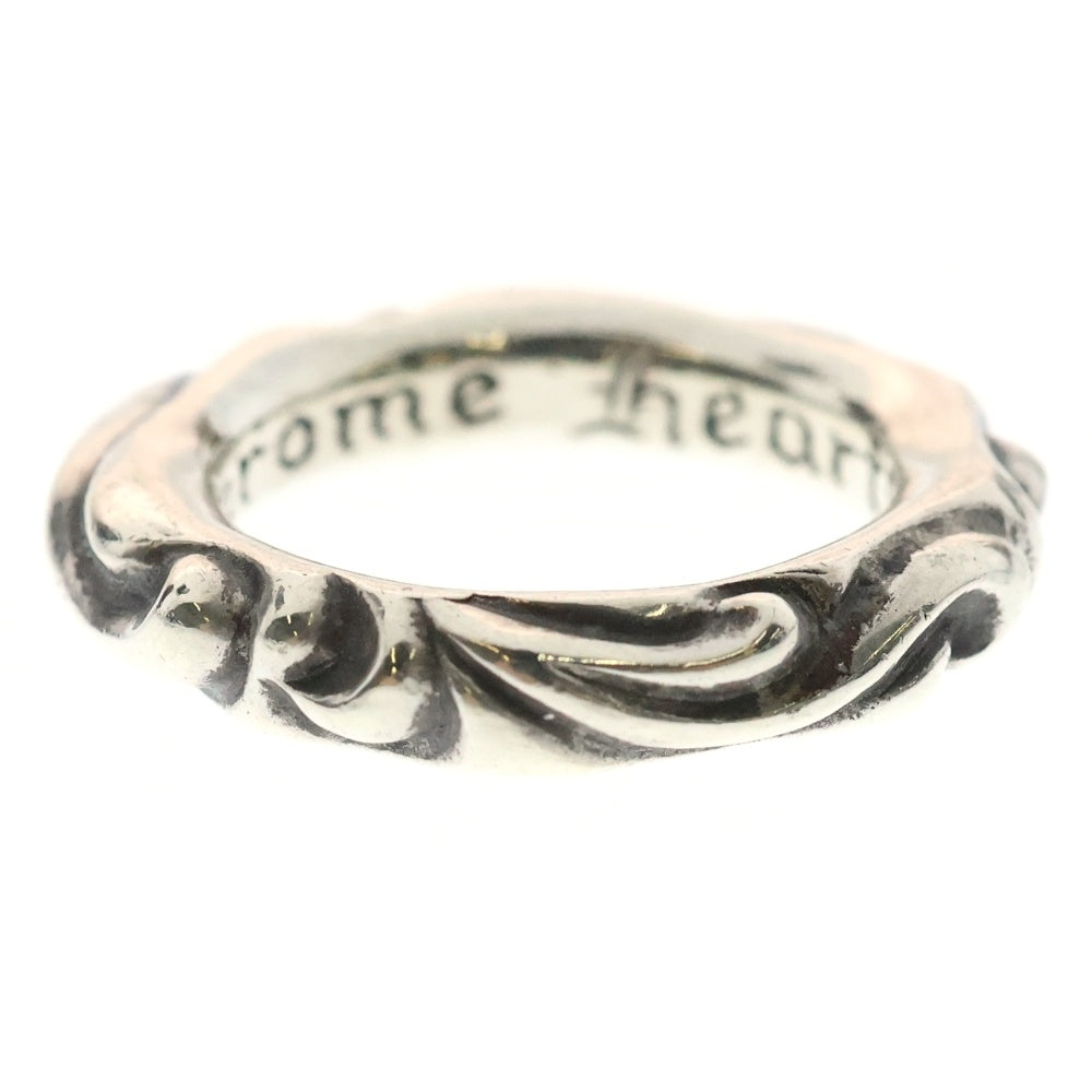 CHROME HEARTS(クロムハーツ) SCRL BAND スクロールバンド リング シルバー BCA351