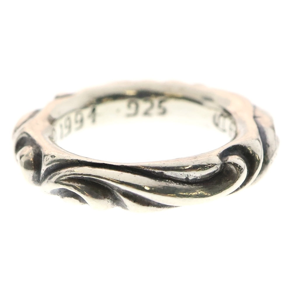 CHROME HEARTS(クロムハーツ) SCRL BAND スクロールバンド リング シルバー BCA351