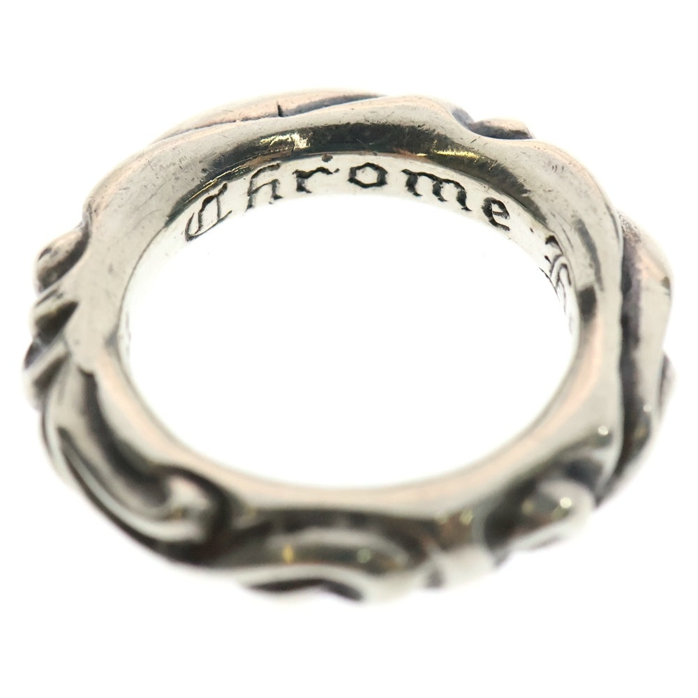 CHROME HEARTS(クロムハーツ) SCRL BAND スクロールバンド リング シルバー BCA351