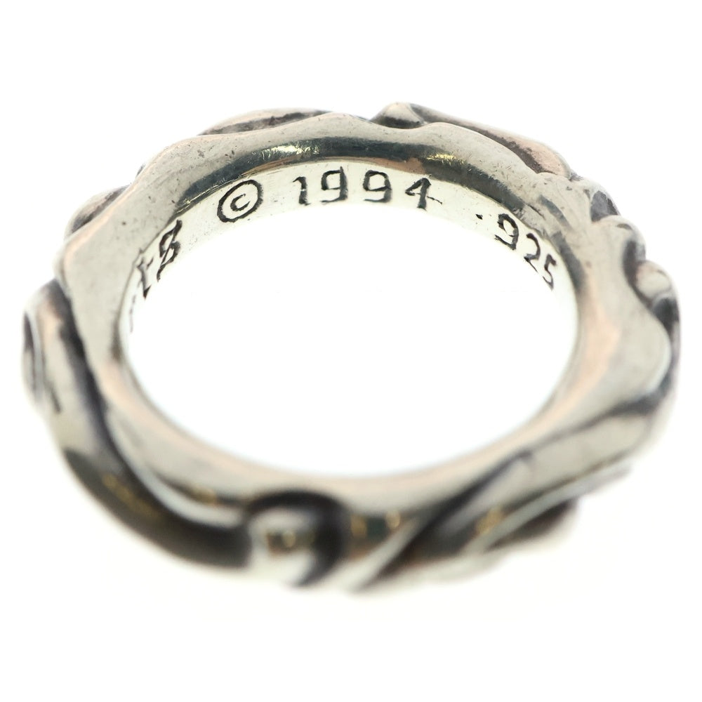 CHROME HEARTS(クロムハーツ) SCRL BAND スクロールバンド リング シルバー BCA351
