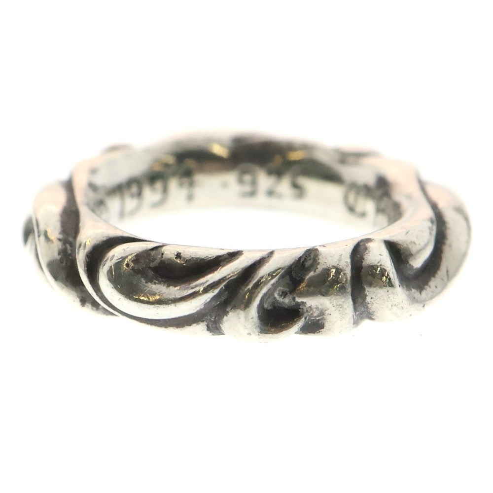 CHROME HEARTS(クロムハーツ) SCRL BAND スクロールバンド リング シルバー BCA351
