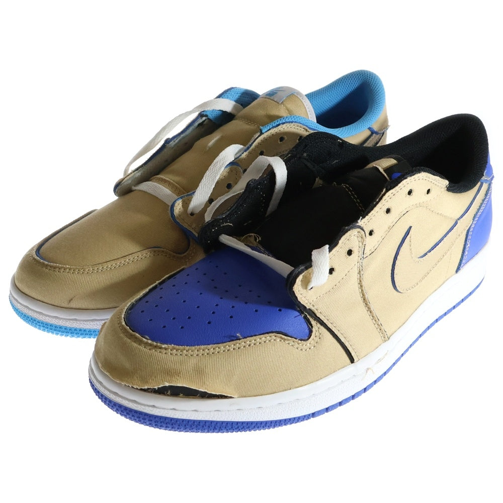 NIKE SB(ナイキエスビー) Air Jordan 1 Low Desert Ore/Royal Blue エアジョーダン1 ロー デザートオレ/ロイヤルブルー ローカットスニーカー ブルー/マルチカラー US10/28cm CJ7891-200