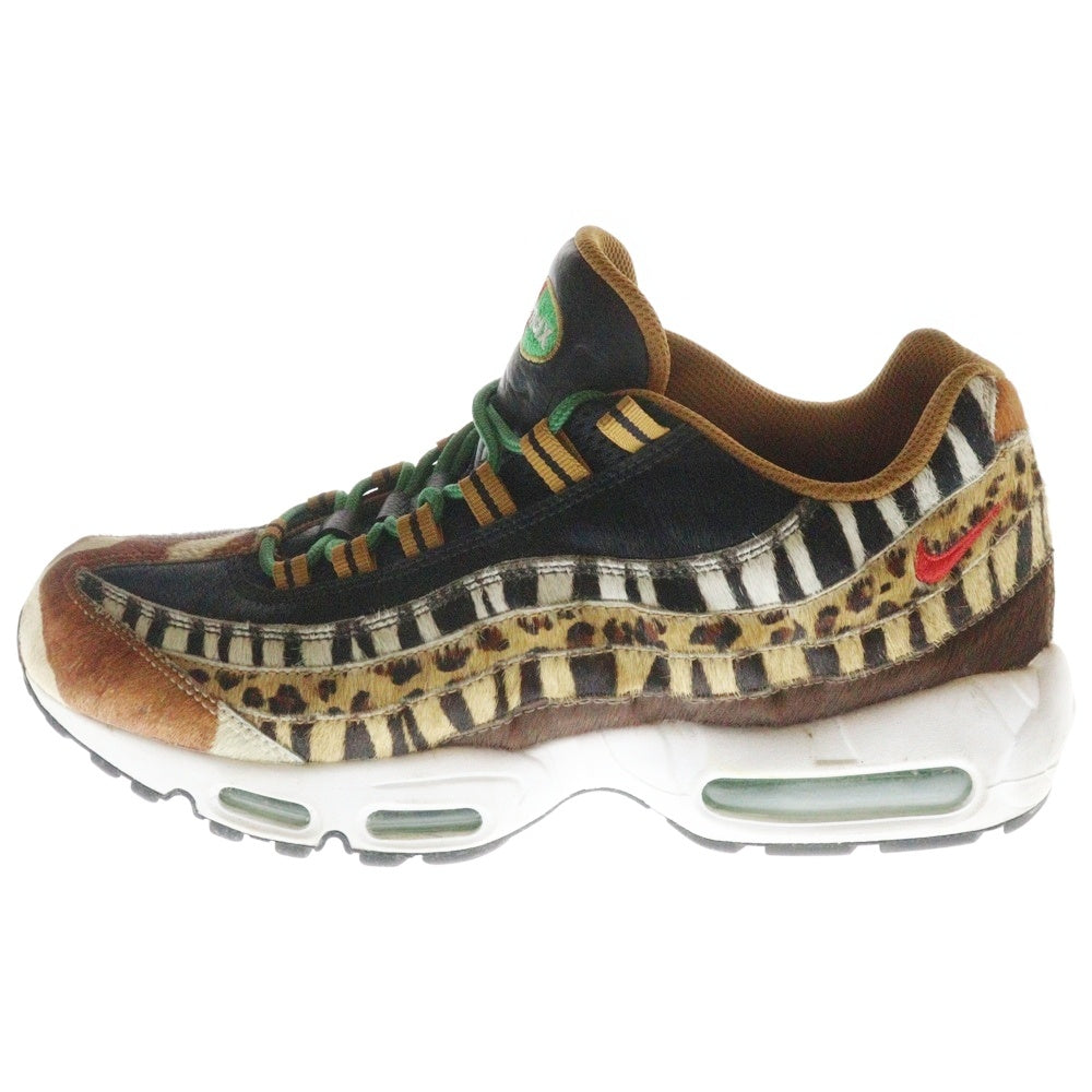 NIKE(ナイキ) ×ATMOS Air Max 95 DLX Animal Pack アトモス エアマックス95 DLX アニマルパック ローカットスニーカー ブラウン US10.5/28.5cm AQ0929-200