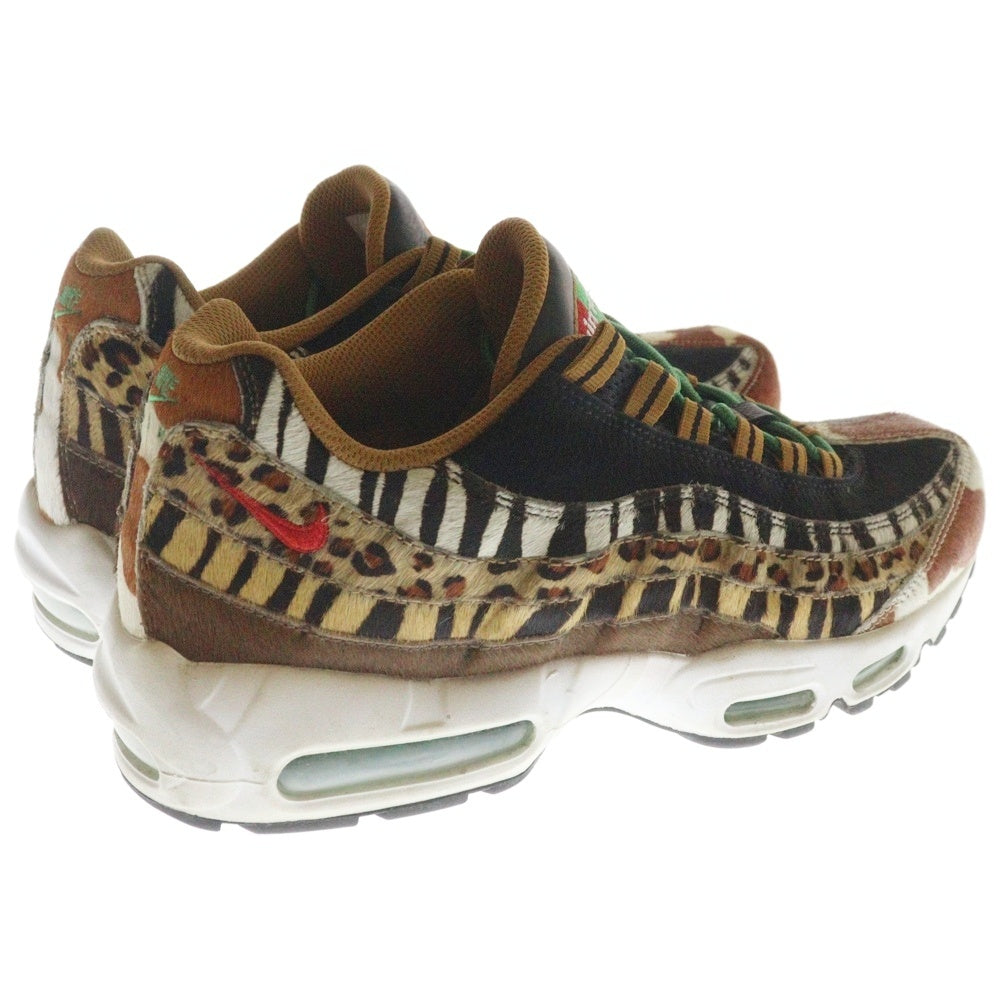 NIKE(ナイキ) ×ATMOS Air Max 95 DLX Animal Pack アトモス エアマックス95 DLX アニマルパック ローカットスニーカー ブラウン US10.5/28.5cm AQ0929-200