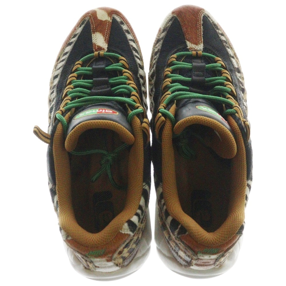 NIKE(ナイキ) ×ATMOS Air Max 95 DLX Animal Pack アトモス エアマックス95 DLX アニマルパック ローカットスニーカー ブラウン US10.5/28.5cm AQ0929-200