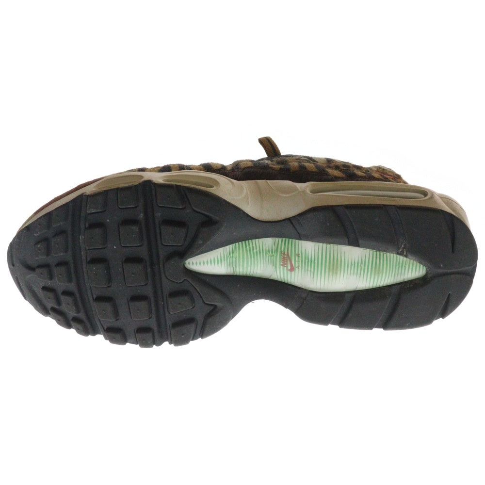 NIKE(ナイキ) ×ATMOS Air Max 95 DLX Animal Pack アトモス エアマックス95 DLX アニマルパック ローカットスニーカー ブラウン US10.5/28.5cm AQ0929-200