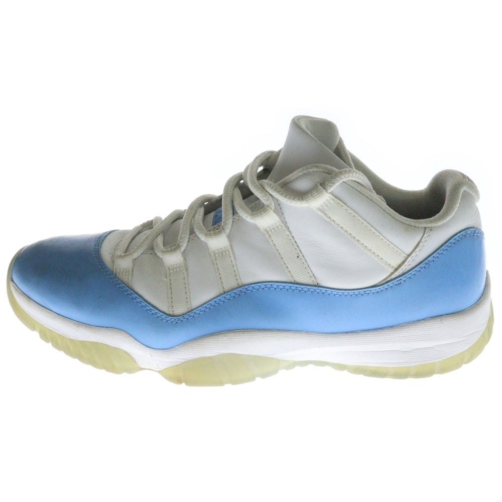 NIKE(ナイキ) Air Jordan 11 Retro Low University Blue 2017 エアジョーダン11 レトロ ローカットスニーカー ホワイト/ライトブルー US10/28cm 528895-106