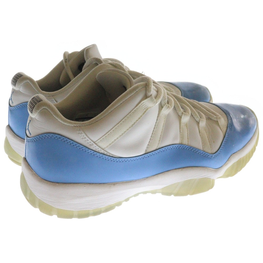NIKE(ナイキ) Air Jordan 11 Retro Low University Blue 2017 エアジョーダン11 レトロ ローカットスニーカー ホワイト/ライトブルー US10/28cm 528895-106