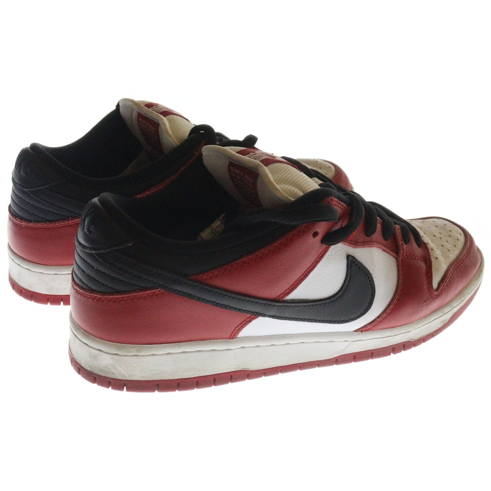 NIKE SB(ナイキエスビー) Dunk Low Pro J-Pack Chicago ダンク プロ ジェーパック シカゴ ローカットスニーカー レッド US10/28cm BQ6817-600