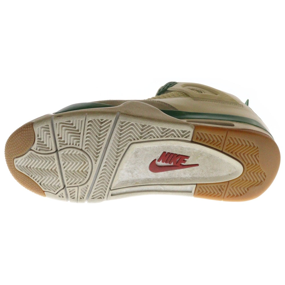 NIKE SB(ナイキエスビー) ×Air Jordan 4 Retro SP Pine Green エアジョーダン4 レトロ SP パイングリーン ハイカットスニーカー ホワイト/グリーン US10.5/28.5cm DR5415-103