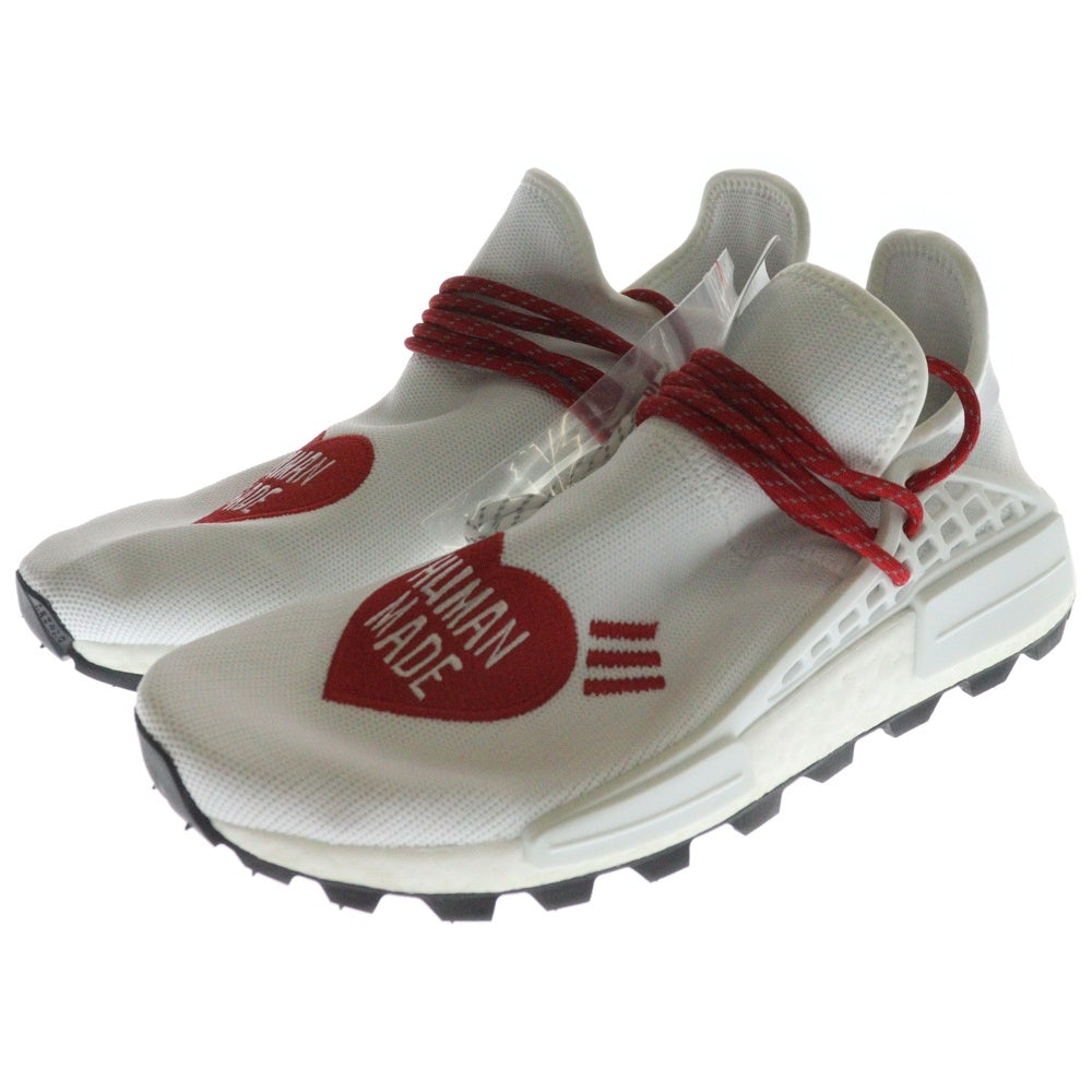 adidas(アディダス) ×HUMAN MADE NMD LOVE PACK ヒューマンメイド ローカットスニーカー ホワイト/レッド US10/27cm EF7223
