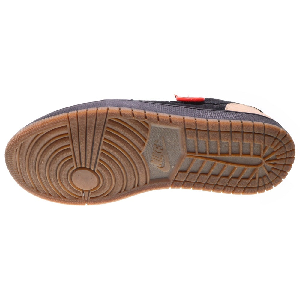 NIKE(ナイキ) ×Sole Fly Air Jordan 1 Low Black and Sport Red ソールフライ エアジョーダン1 ローカットスニーカー マルチカラー US10.5/28.5cm DN3400-001