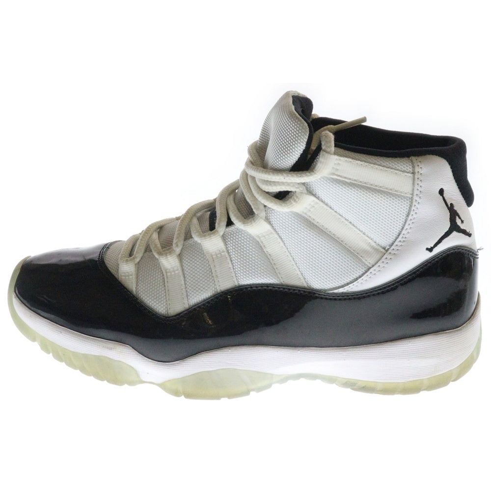 NIKE(ナイキ) Air Jordan 11 Retro Concord 2018 エアジョーダン11 レトロ コンコルド ハイカットスニーカー ホワイト/ブラック US9.5/27.5cm 378037-100