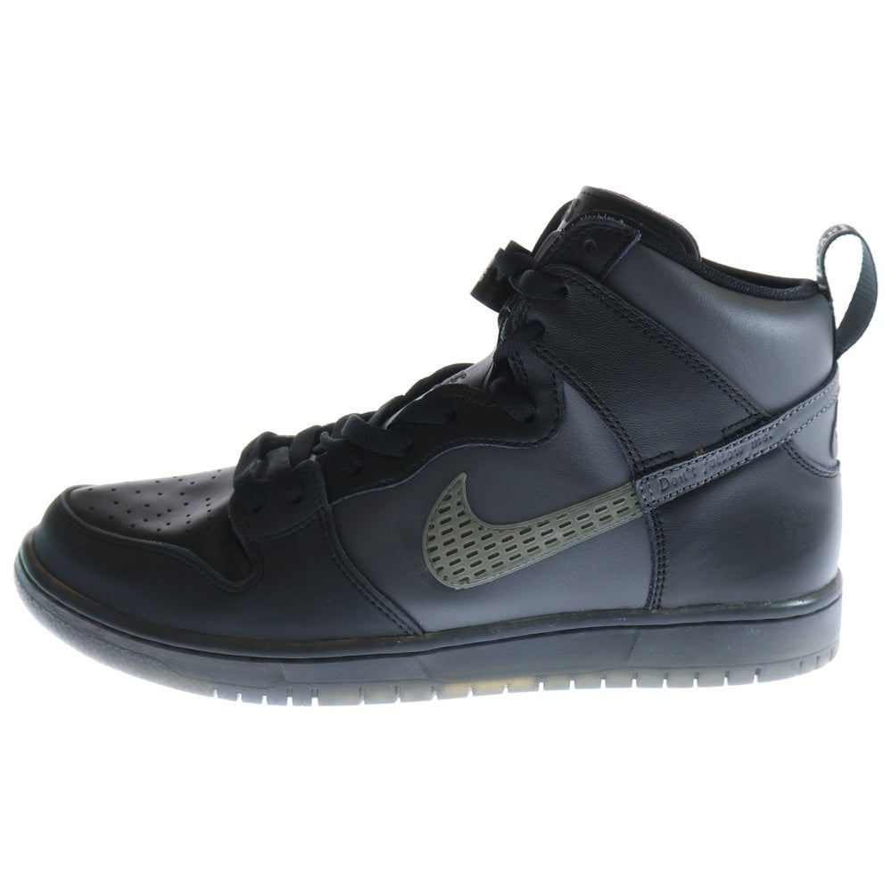 NIKE SB(ナイキエスビー) Dunk High Pro PRM ダンク プロ PRM ハイカットスニーカー ブラック/グレー US9.5/27.5cm BV1052-001