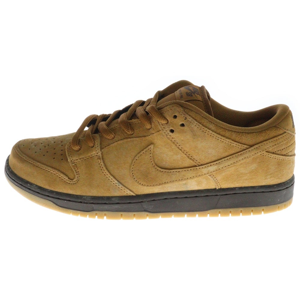NIKE SB(ナイキエスビー) Dunk Low Pro Wheat ダンク プロ ウィート ローカットスニーカー ブラウン US10.5/28.5cm BQ6817-204