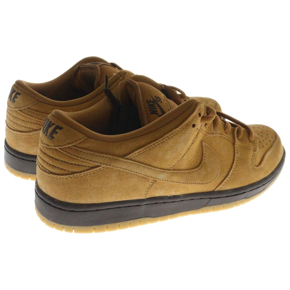 NIKE SB(ナイキエスビー) Dunk Low Pro Wheat ダンク プロ ウィート ローカットスニーカー ブラウン US10.5/28.5cm BQ6817-204