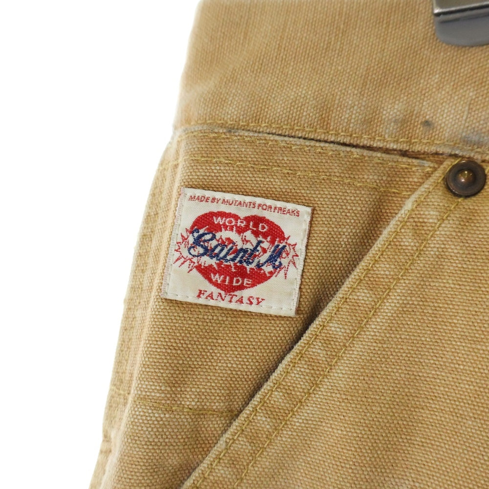 SAINT MICHAEL(セントマイケル) 23SS DOUBLE KNEE PANTS ダブルニーパンツ ベージュ SM-S23-0000-061