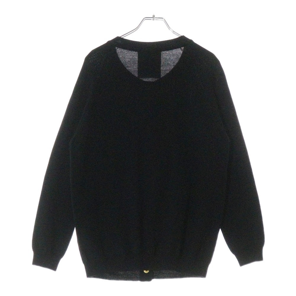 MOSCHINO(モスキーノ) Sボタン ニットカーディガン レディース ブラック KD7253300
