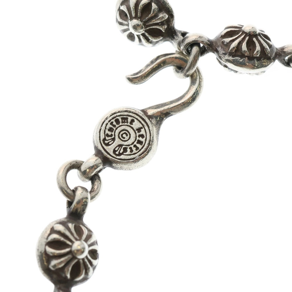 CHROME HEARTS(クロムハーツ) #1 CRSBL CHN SML CH CRS クロスボールチェーン スモールCHクロス ネックレス シルバー BCA193