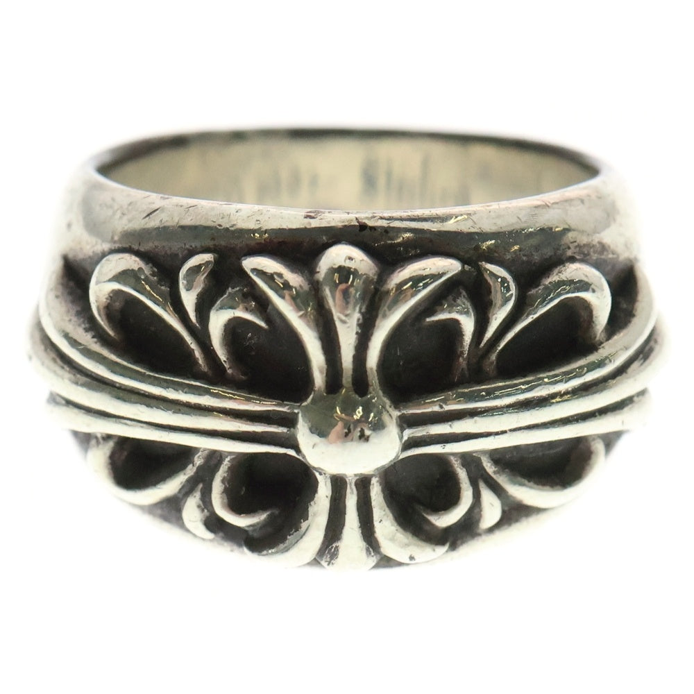 CHROME HEARTS(クロムハーツ) FLRL CRS フローラルクロス リング シルバー BCA346