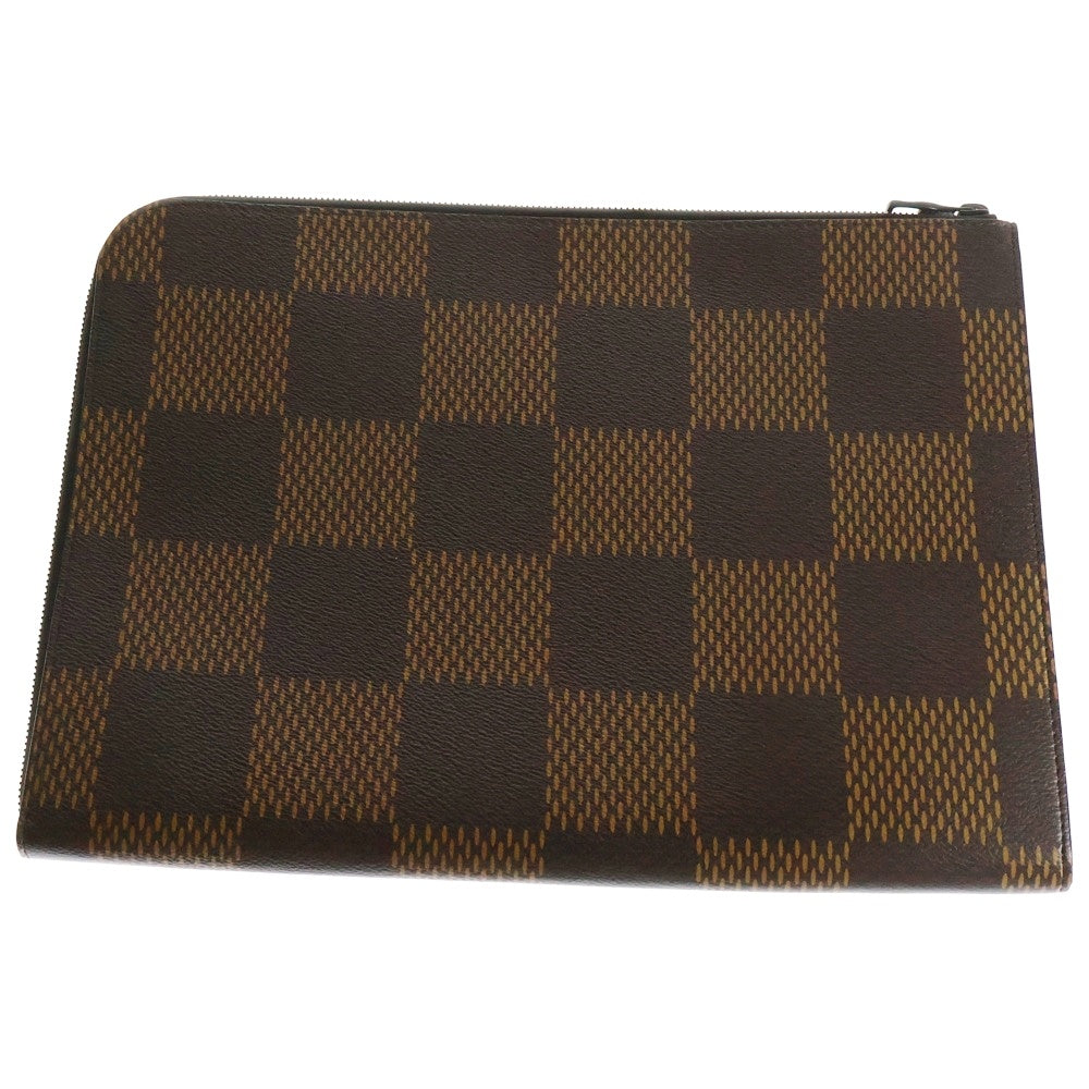 LOUIS VUITTON(ルイヴィトン) ダミエ・エベヌジャイアント ポシェット・ジュール クラッチバッグ ブラウン N60390