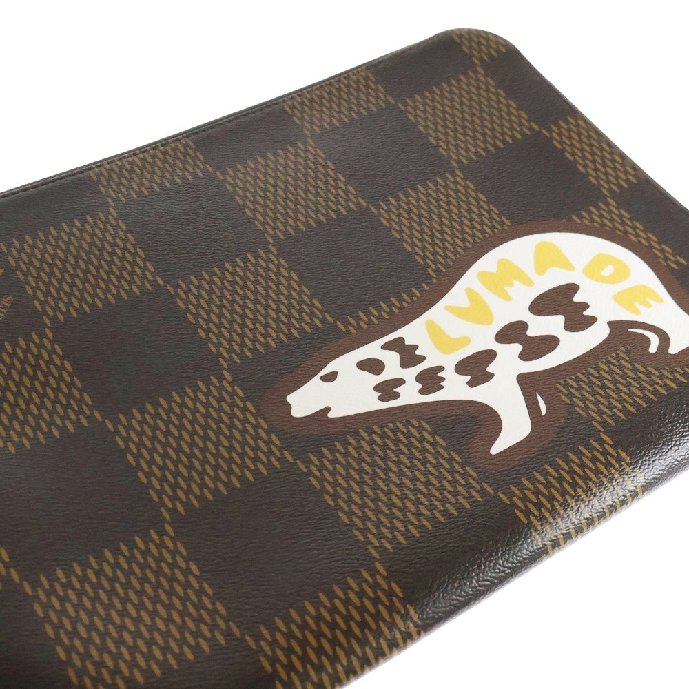 LOUIS VUITTON(ルイヴィトン) ダミエ・エベヌジャイアント ポシェット・ジュール クラッチバッグ ブラウン N60390