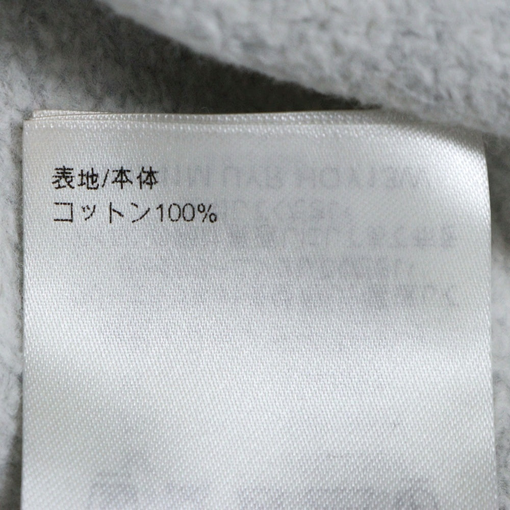 LOUIS VUITTON(ルイヴィトン) フロントLVロゴ クルーネック長袖スウェットトレーナー グレー RM241M UYR HQY13W