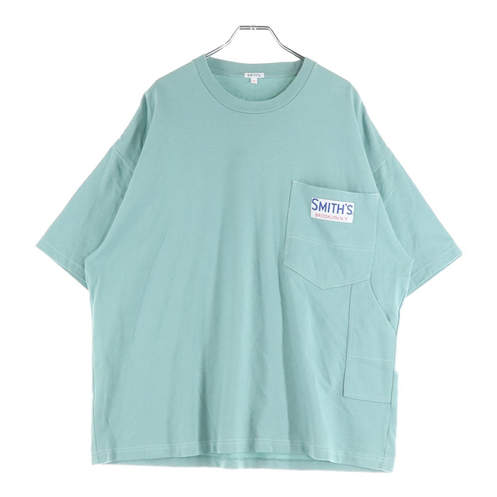 SMITH'S AMERICAN(スミスアメリカン) クルーネック半袖Tシャツカットソー ブルー