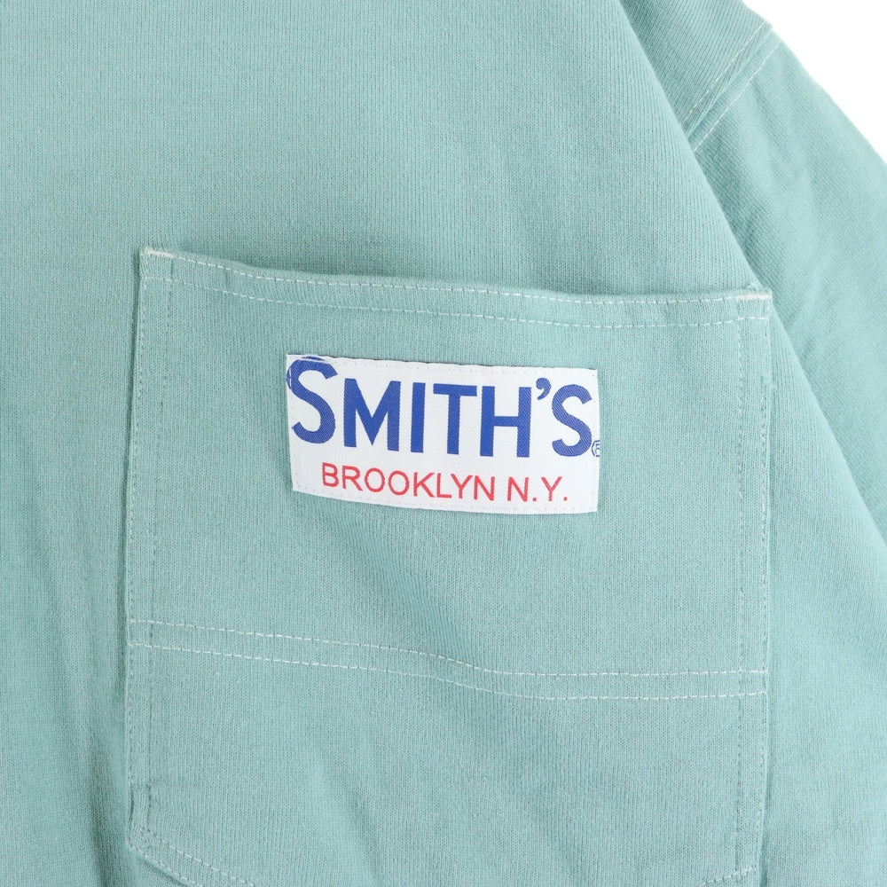 SMITH'S AMERICAN(スミスアメリカン) クルーネック半袖Tシャツカットソー ブルー