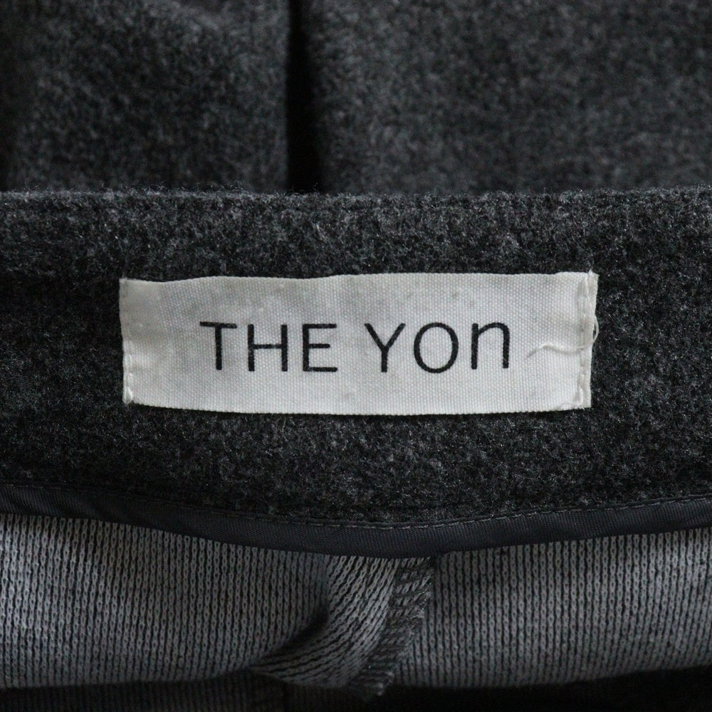 NO BRAND(ノーブランド) THE YON カーゴポケットウールスラックスパンツ グレー