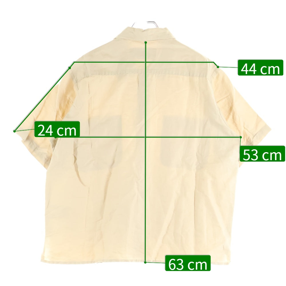 UNIVERSAL OVERALL(ユニバーサルオーバーオール) 両胸ポケット半袖シャツ ベージュ U923168-B