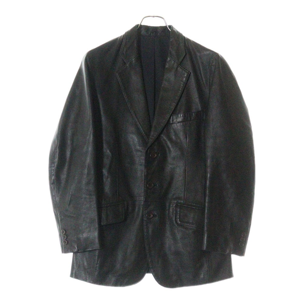Paul Smith COLLECTION(ポールスミス コレクション) レザーテーラードジャケット ブラック