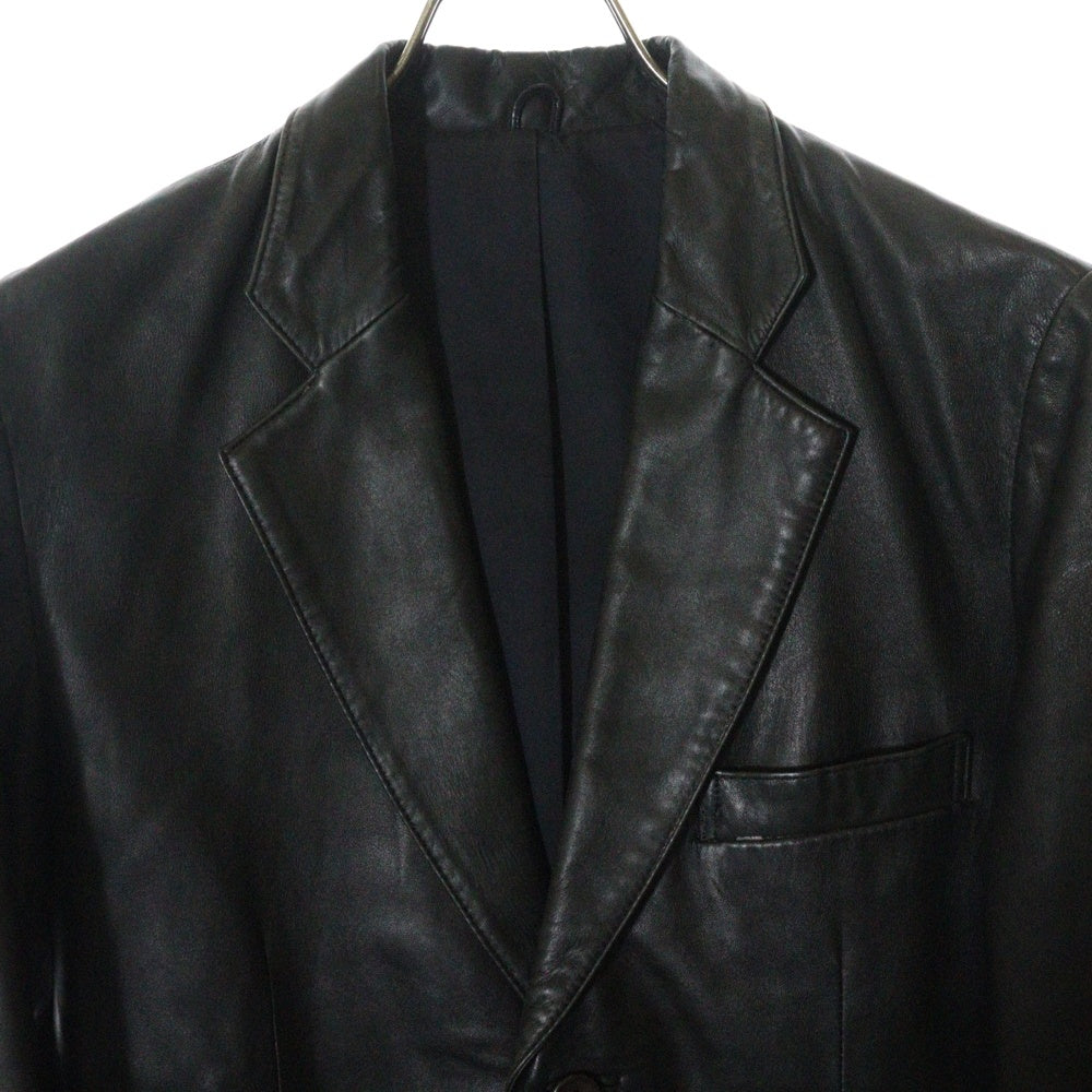 Paul Smith COLLECTION(ポールスミス コレクション) レザーテーラードジャケット ブラック