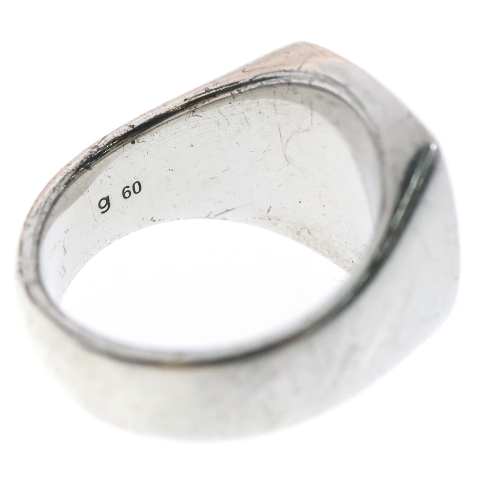 TOMWOOD(トムウッド) Cusion Black Onyx Ring オニキスリング ブラック SV.925