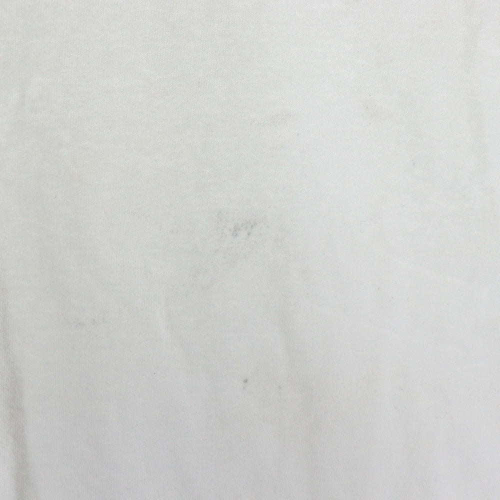 NO BRAND(ノーブランド) Velva Sheen 胸ポケットクルーネック半袖Tシャツカットソー ホワイト