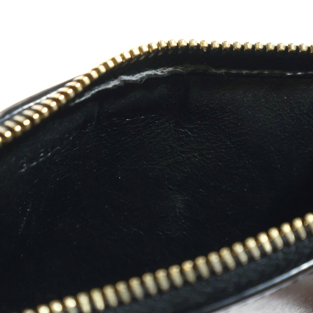 SAINT LAURENT PARIS(サンローランパリ) カサンドラロゴ マネークリップ付きコインケース カードケース ブラック 649345 02G0W