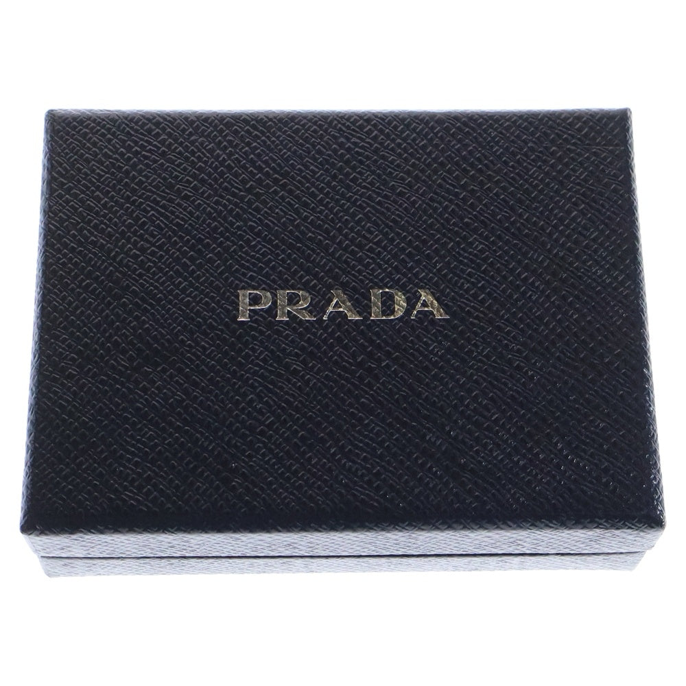 PRADA(プラダ) サフィアーノメタルロゴ キーケース ブラック1PG222