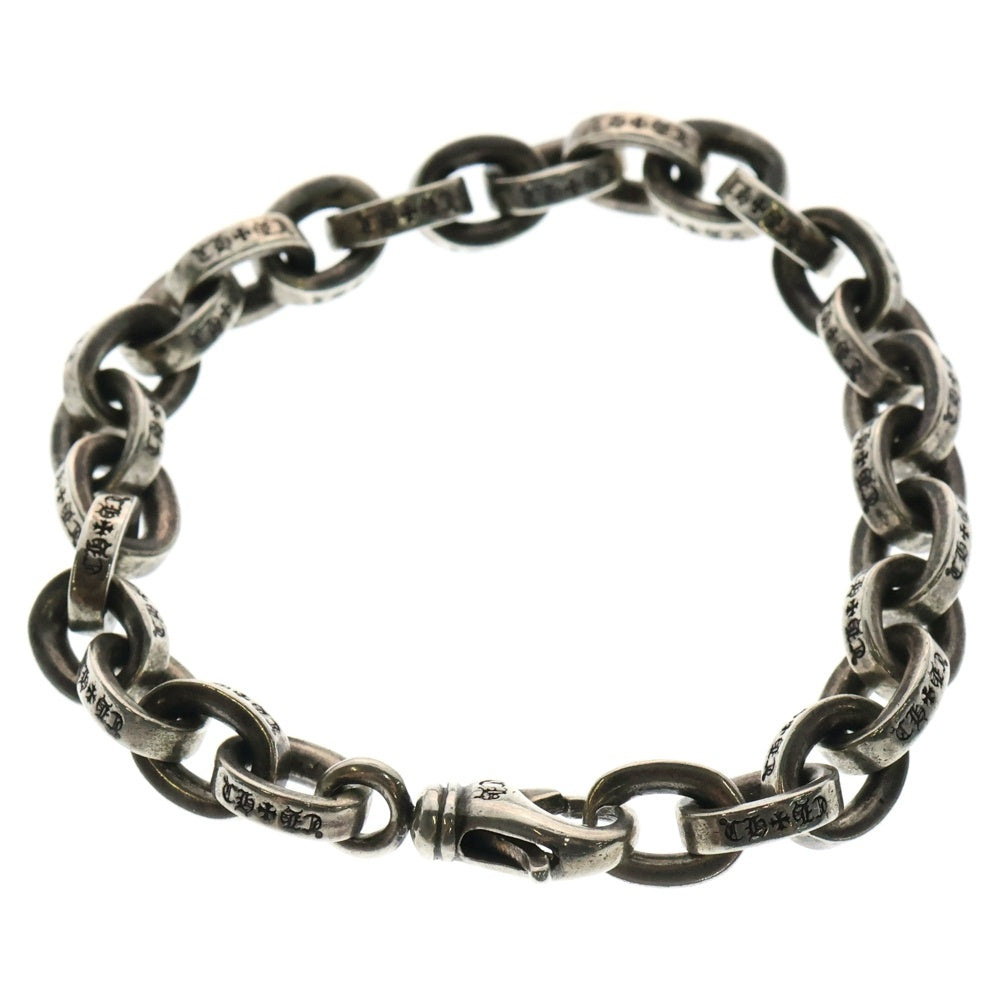 CHROME HEARTS(クロムハーツ) LARGE PAPER CHN ラージペーパーチェーン ブレスレット シルバー BCA170