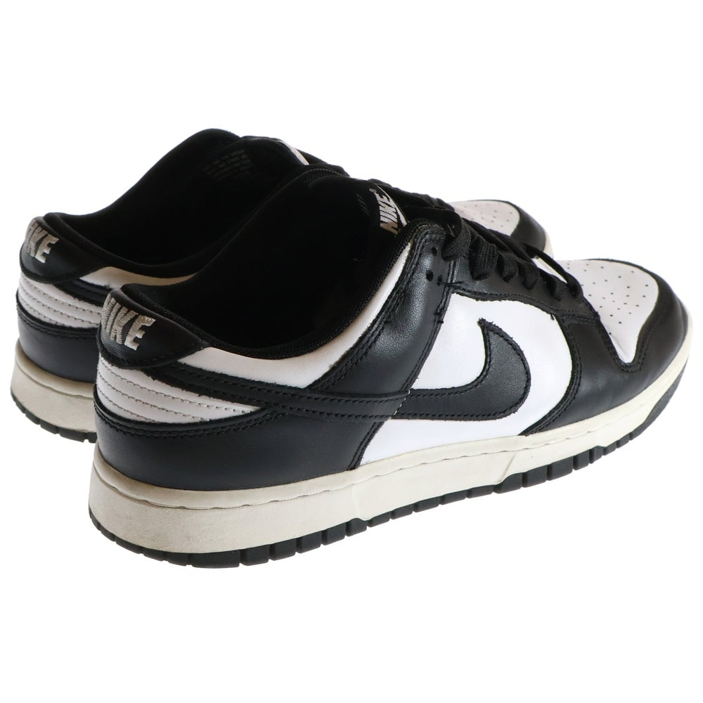 NIKE(ナイキ) Dunk Low Retro ダンク レトロ パンダ ローカットスニーカー US9.5/27.5cm ブラック/ホワイト DD1391-100
