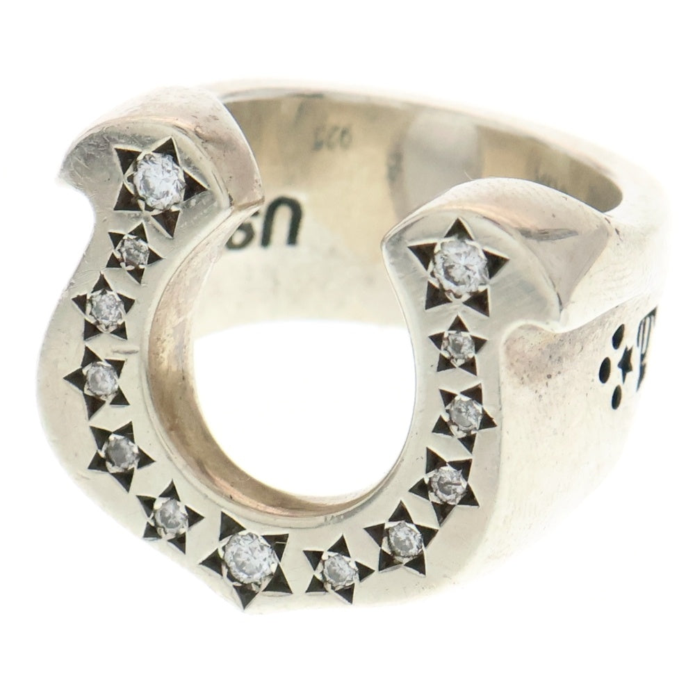 TENDERLOIN(テンダーロイン) T-H.S RING SILVER ホースシュー ダイヤリング シルバー
