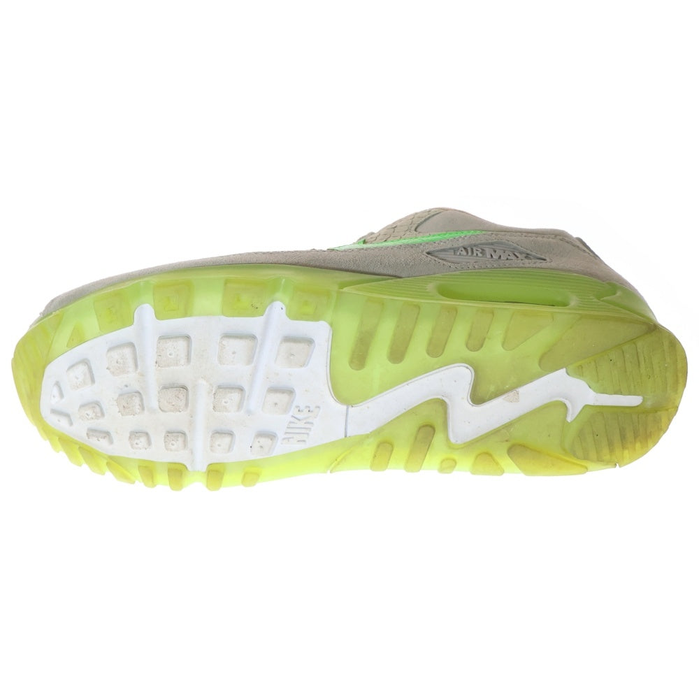NIKE(ナイキ) Air Max 90 SCALY UPPERS エアマックス90 スケアリー アッパーズ グレー/グリーン ローカットスニーカー US9.5/27.5cm CQ0786-001