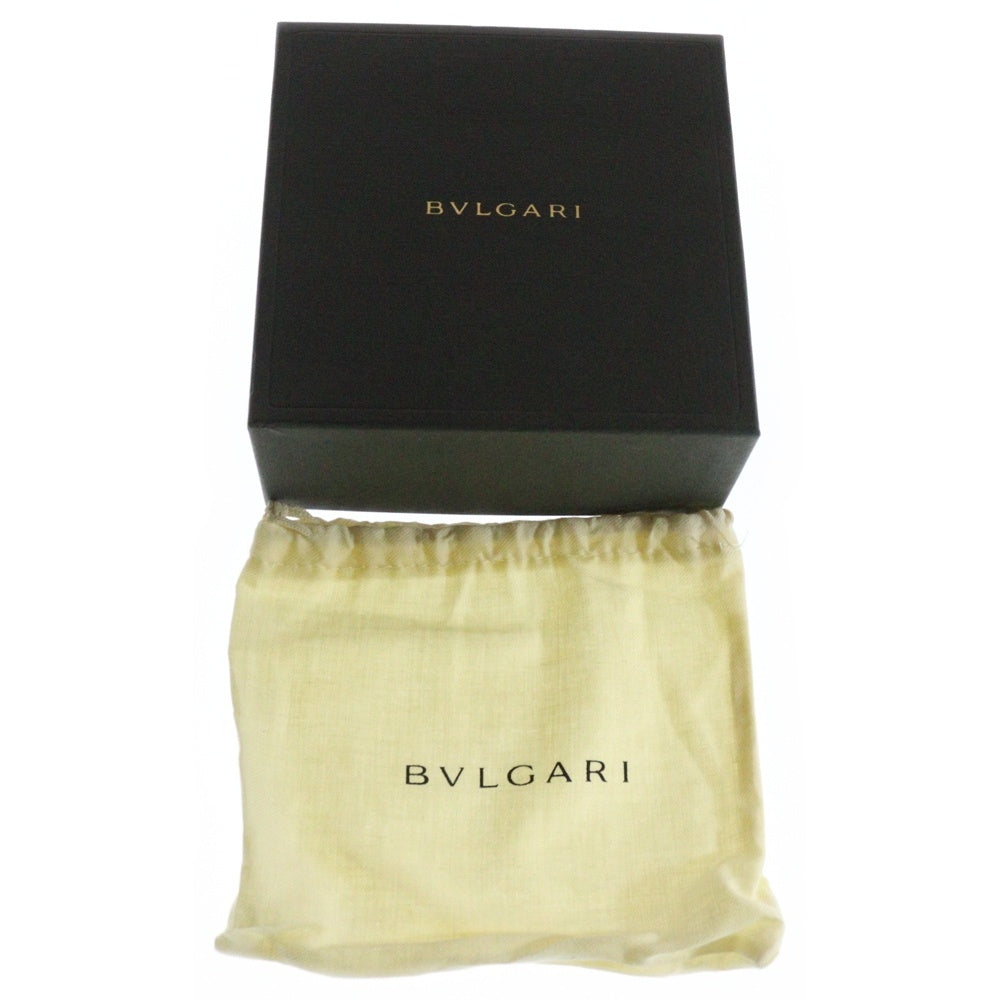 BVLGARI(ブルガリ) スクエアバックル リバーシブルレザーベルト ブラック/ブラウン 20225