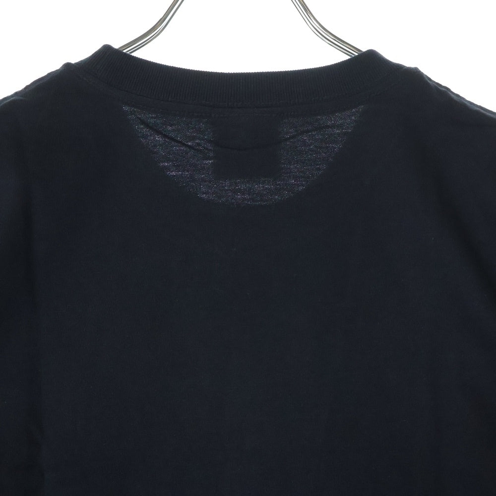 A BATHING APE(アベイシングエイプ) COLLEGE TEE クルーネック半袖Tシャツカットソー ブラック 001TEL801001M