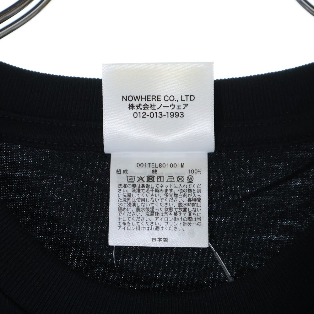 A BATHING APE(アベイシングエイプ) COLLEGE TEE クルーネック半袖Tシャツカットソー ブラック 001TEL801001M