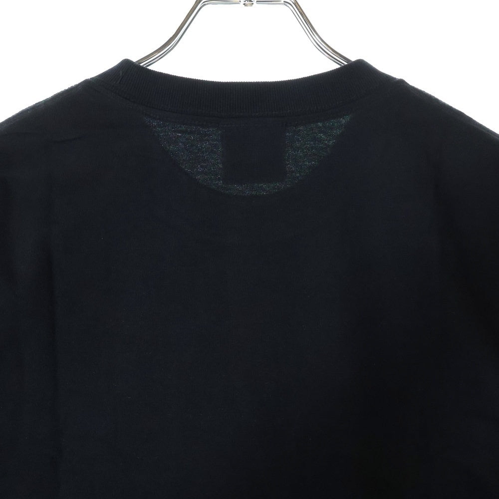 A BATHING APE(アベイシングエイプ) COLLEGE TEE クルーネック半袖Tシャツカットソー ブラック 001TEL801001M